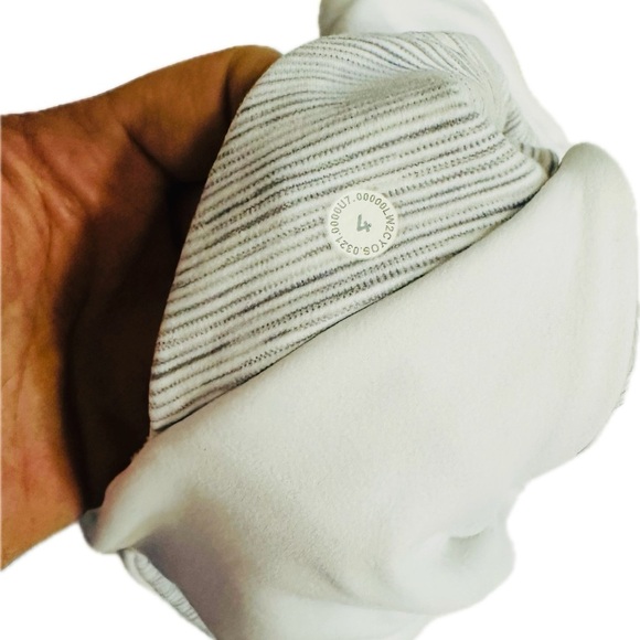 LULULEMON Align Reversible Gray Striped Sports Bra 4 - Picture 4 of 7